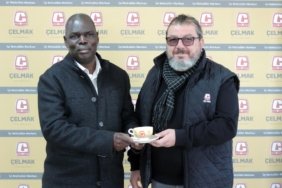 UGANDA BÜYÜKELÇİSİ STEPHEN MUBIRU ÇELMAK’ı ZİYARET ETTİ
