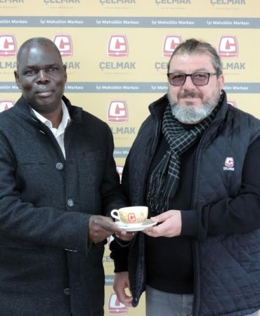 UGANDA BÜYÜKELÇİSİ STEPHEN MUBIRU ÇELMAK’ı ZİYARET ETTİ