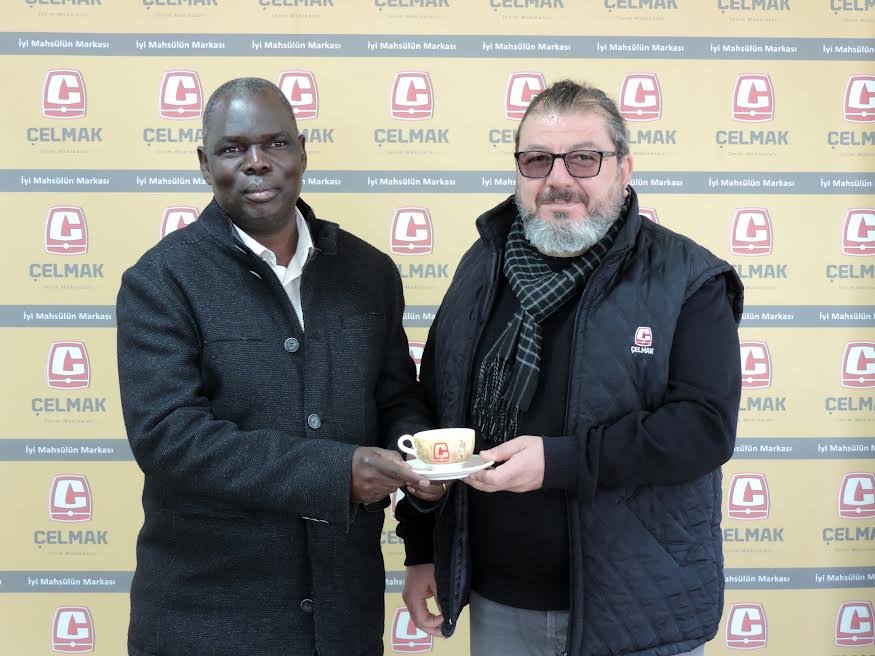 UGANDA BÜYÜKELÇİSİ STEPHEN MUBIRU ÇELMAK’ı ZİYARET ETTİ