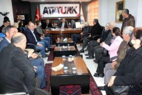 CHP MANYAS'TA BULUŞTU