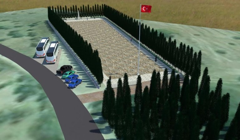 KANLIDERE ŞEHİTLİĞİ, HAZİRAN AYINDA AÇILACAK