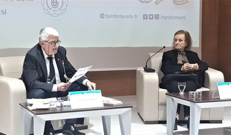 Başaran ve Balıkçı üniversite öğrencileriyle buluştu