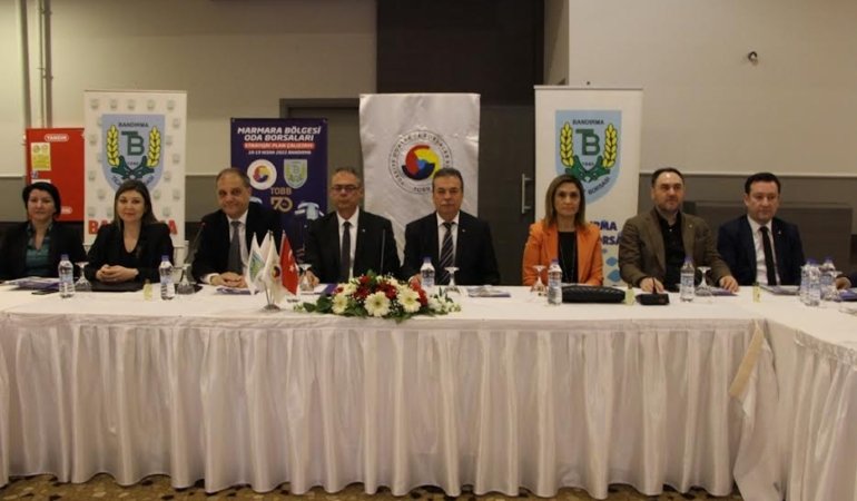 MARMARA ODA VE BORSALARI BANDIRMA'DA BULUŞTU