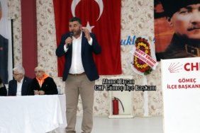 GÖMEÇ CHP’DE YENİ BAŞKAN,AHMET ERCAN