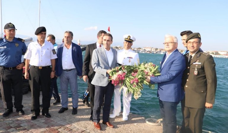 BURHANİYE'DE 1 TEMMUZ DENİZCİLİK VE KABOTAJ BAYRAMI COŞKU İLE KUTLANDI