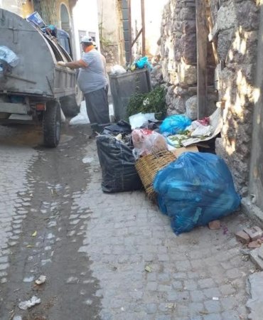 BAYRAMDA İKİ BİN TON ÇÖP TOPLANDI