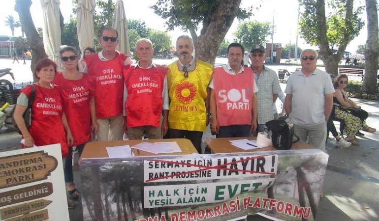 “Eski askeriye” yeri için imza kampanyası