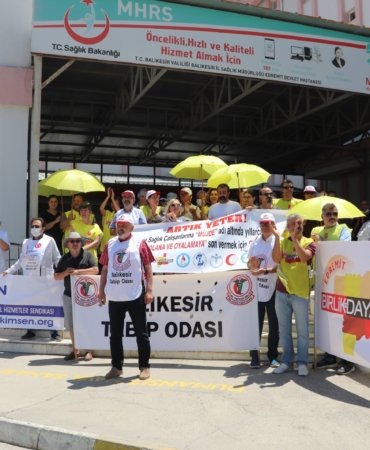 GECESİ, GÜNDÜZÜ OLMAYANLAR SAĞLIKÇILAR GENE G(Ö)REVDE