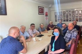 AKOB BİLEŞENLERİNDEN DR.NECDET UÇAN'A GEÇMİŞ OLSUN ZİYARETİ