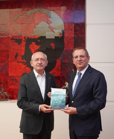 BAŞKAN ERGİN’DEN LİDER ZİYARETİ