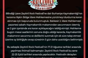 ZEYTİNLİ ROCK FESTİVALİ'NİN İPTALİ GENÇLERE, ESNAFA ZARAR