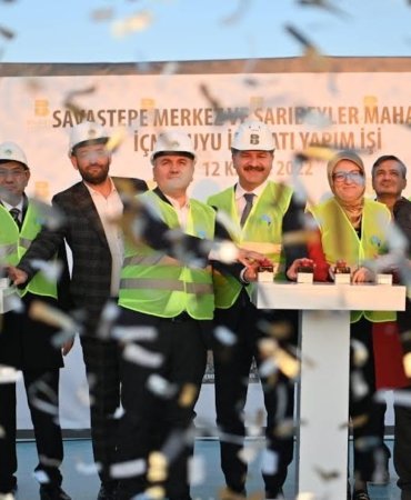 SAVAŞTEPE'YE 75 MİLYONLUK SU YATIRIMI