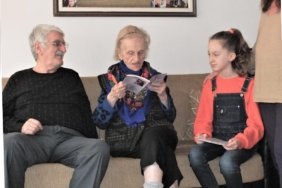 ÖĞRENCİDEN YAZAR BAŞARAN'A ZİYARET