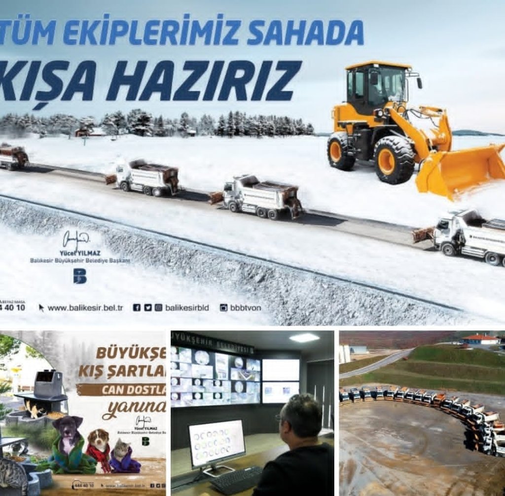 BÜYÜKŞEHİR BELEDİYESİ HER KOŞULDA GÖREVİNİN BAŞINDA