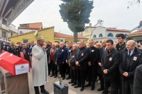 YARGITAY ONURSAL BAŞKANI CUMHURİYET BAŞSAVCISI KANADOĞLU'NUN CENAZESİ AYVALIK'TA DEFNEDİLDİ