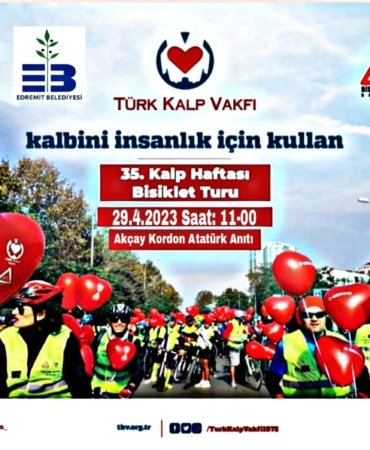 PEDALLAR SAĞLIK İÇİN ÇEVRİLECEK