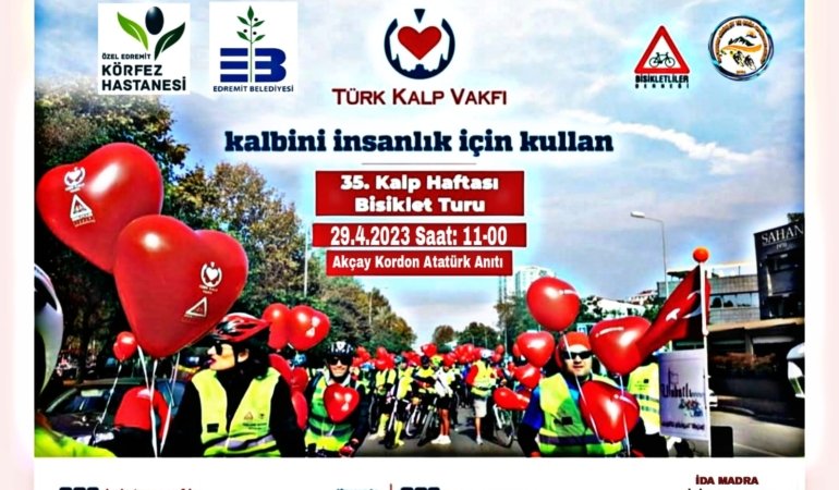 PEDALLAR SAĞLIK İÇİN ÇEVRİLECEK