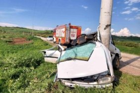 SUSURLUK'TA TRAFİK KAZASI: 1 YARALI