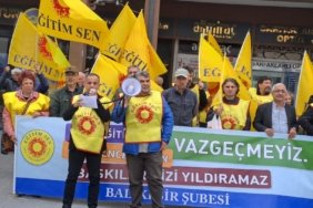 EĞİTİM EMEKÇİLERİ EŞİT İŞE EŞİT ÜCRET VE SENDİKAL HAK TALEP EDİYOR!