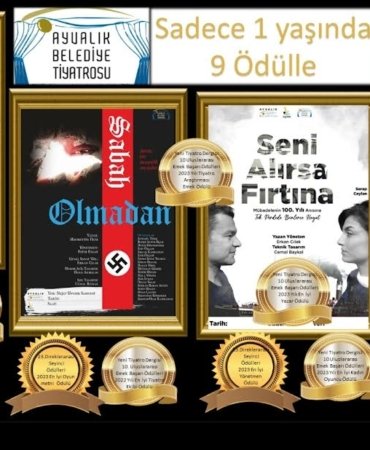 AYVALIK BELEDİYESİ ÖDÜLE DOYMUYOR