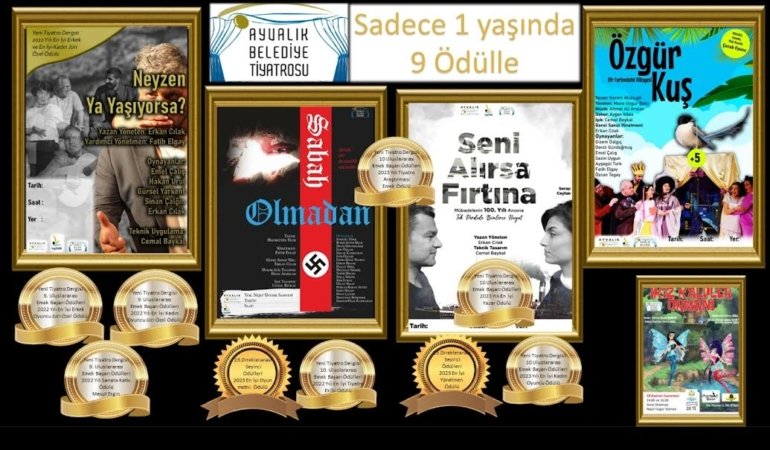 AYVALIK BELEDİYESİ ÖDÜLE DOYMUYOR
