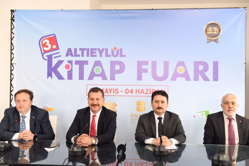 ALTIEYLÜL KİTAP FUARI CUMA GÜNÜ AÇILIYOR