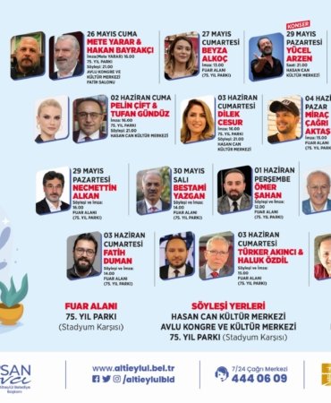 3. ALTIEYLÜL KİTAP FUARI KAPILARINI AÇIYOR