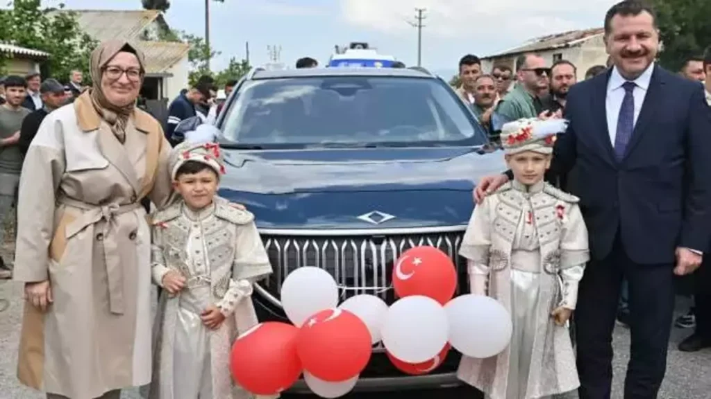 TOGG SÜNNET ARABASI OLDU