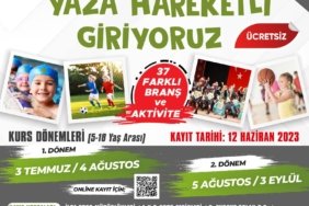 BÜYÜKŞEHİR’İN YAZ SPOR OKULLARI 20 İLÇEYE YAYILDI