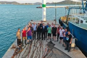 50 BİN METREKARE HAYALET AĞ DENİZLERDEN ARINDIRILDI