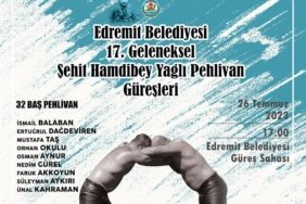 EDREMİT'TE 500 PEHLİVAN KOL BAĞLAYACAK