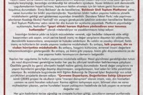 LAİK ,DEMOKRATİK BİR YAŞAMI BİRLİKTE SAVUNACAĞIZ