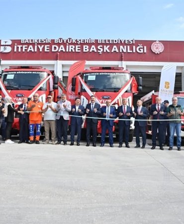İTFAİYE TEŞKİLATINA 42 MİLYON LİRALIK YENİ ENVANTER DESTEĞİ