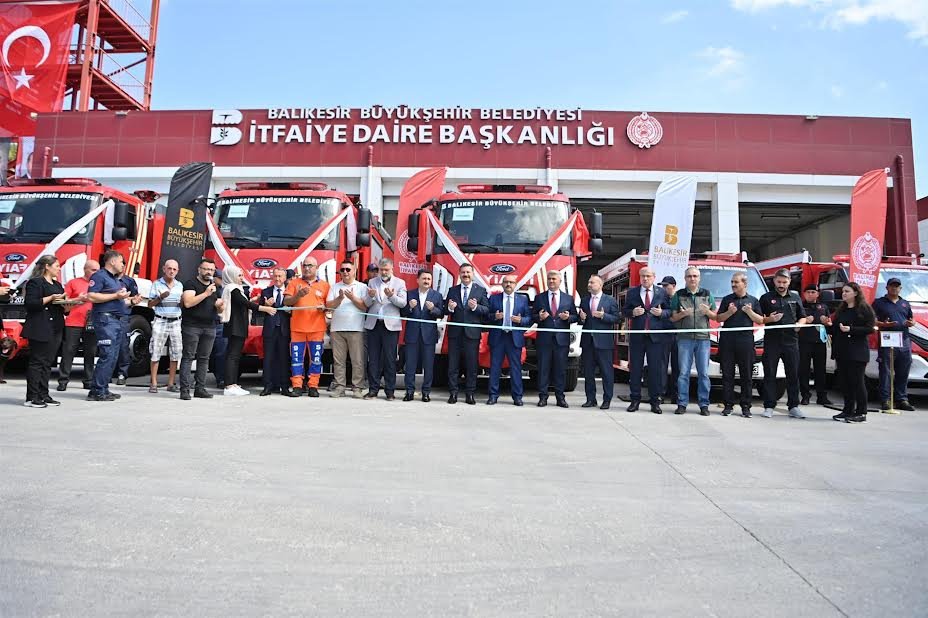 İTFAİYE TEŞKİLATINA 42 MİLYON LİRALIK YENİ ENVANTER DESTEĞİ