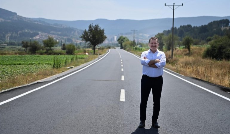 SINDIRGI YOLLARINA SICAK ASFALT