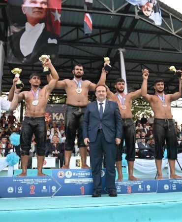 "KURTDERE’DE BAŞPEHLİVAN GÜRBÜZ OLDU"