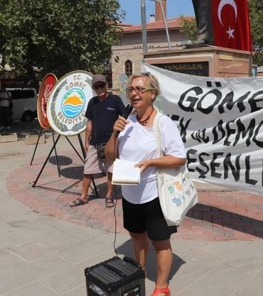 GÖMEÇ’TE İLK KEZ 1 EYLÜL DÜNYA BARIŞ GÜNÜ KUTLANDI