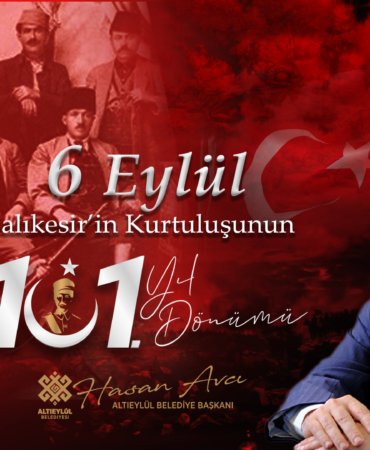 ''Kurtuluşun 101. Yılını gururla ve coşkuyla kutluyoruz''