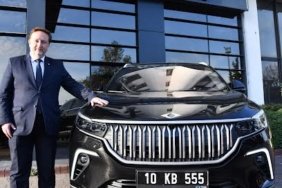 TOGG KARESİ BELEDİYESİ'NİN MAKAM ARACI OLDU