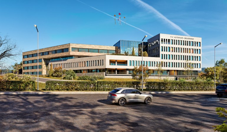 ALTIEYLÜL BELEDIYESI YENI HIZMET BINASI INSAATI (6)