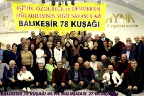 78 KUŞAĞI’NIN 45.YIL BULUŞMASI