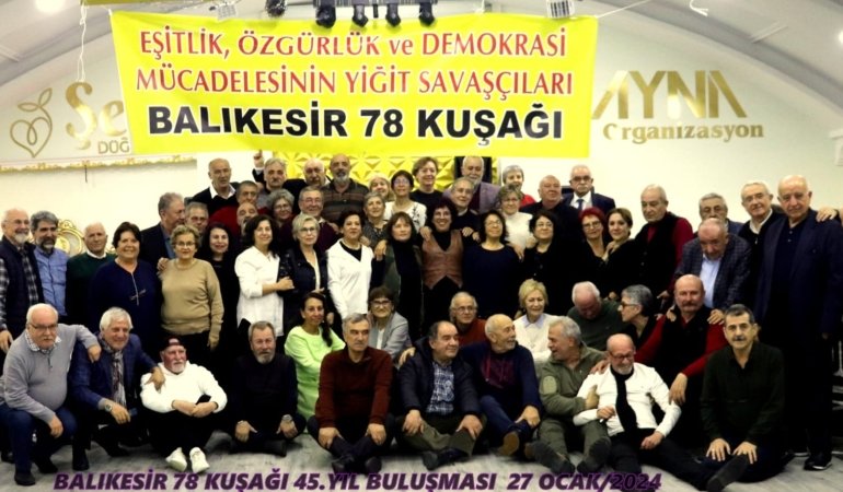 78 KUŞAĞI’NIN 45.YIL BULUŞMASI