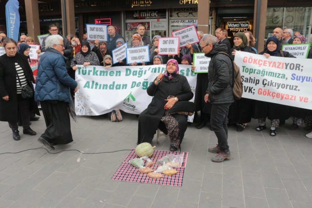 Çevre örgütleri ve köylüler CVK Madencilik’le mücadeleye kararlı