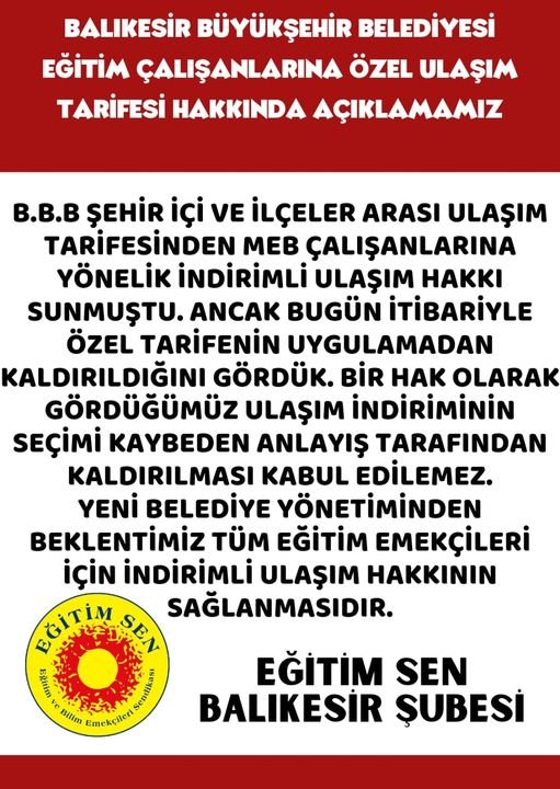 OY YOK İSE İNDİRİM DE YOK