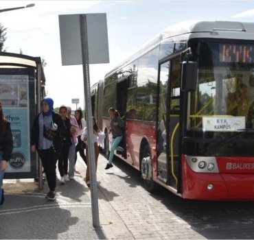 Bayram süresince Balıkesir’de toplu taşıma ücretsiz