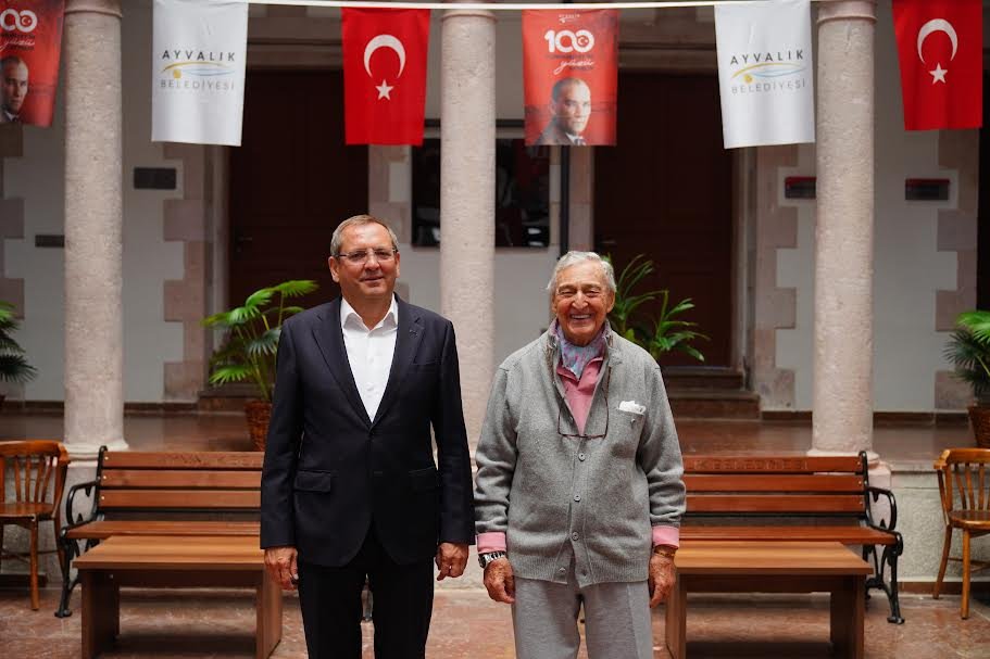 Rahmi Koç’tan Başkan Mesut Ergin’e ziyaret