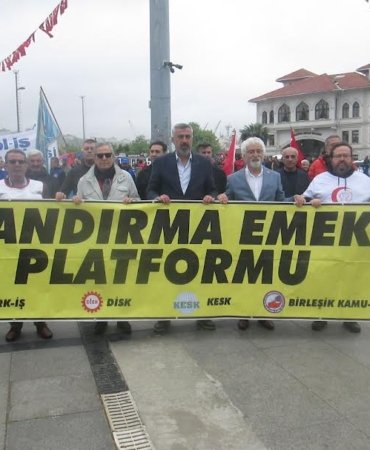 Bandırma’da coşkulu 1 Mayıs