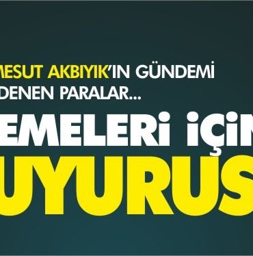 Mesut Akbıyık Karesi’de basın ödemeleriyle ilgili suç duyurusunda bulundu