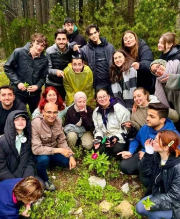 Kazdağları'nda Balıkesir Üniversitesi ve Yıldız Teknik Üniversitesi Öğrencilerine Ev Sahipliği Yaptı