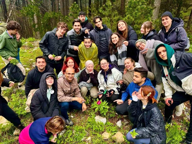 Kazdağları'nda Balıkesir Üniversitesi ve Yıldız Teknik Üniversitesi Öğrencilerine Ev Sahipliği Yaptı